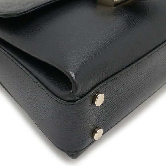 GUCCI Interlocking G Handbag Chain Shoulder Bag Black 510302 - Picture 4 of 10